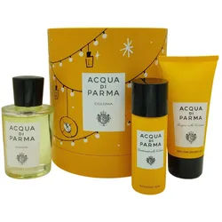 Acqua di Parma Duft-Set Colonia Geschenkset – Eau de Cologne, Deodorant & Shower Gel, 3-tlg., Frisch, zitrisch, elegant – mit mediterranen Noten