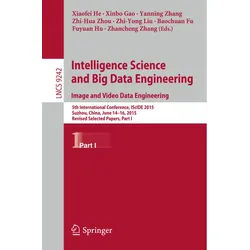 Intelligence Science And Big Data Engineering. Image And Video Data Engineering, Kartoniert (TB)