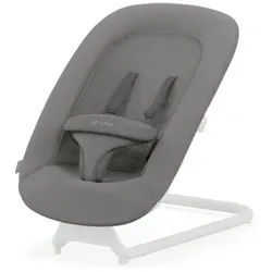 cybex Gold Hochstuhlliege , Grau , Textil , 44x46-55x61 cm , 5-Punkte-Sicherheitsgurt, Bezug abnehmbar und maschinenwaschbar, nutzbar als Liege und Wippe, ideal zum Füttern auf Augenhöhe , Babymöbel & Kindermöbel, Babyzimmer, Babywippen & Babyschaukeln