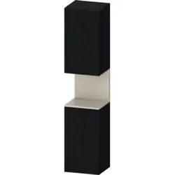 Duravit Hochschrank Qatego 40x36x1760cm, 2 T, An li, Tau m/Eich sw