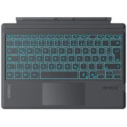 Inateck Surface Pro Tastatur, für Surface Pro 7/7+/6/5/4, mit Trackpad Tablet-Tastatur grau