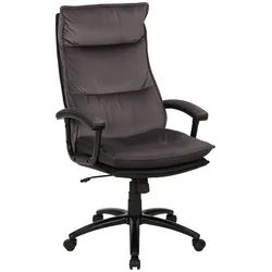 Chefsessel Manhatten in Grau/Schwarz