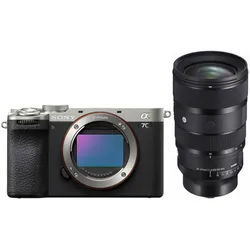 Sony Alpha ILCE-7C II silber + Sigma 28-45mm f1,8 DG DN | 100,00€ Sommer Cashback 3.399,00€ Effektivpreis