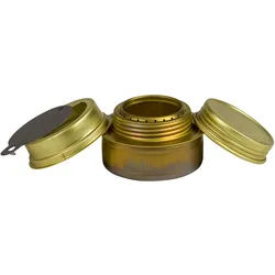 Spiritusbrenner für alle Trangia Sturmkocher (Gewicht 110 g) messing
