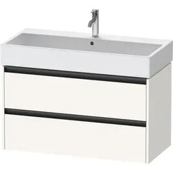 Duravit Ketho.2 Waschtischunterbau wandhängend Weiß Supermatt 984x460x549 mm - K25278084840000 K25278084840000