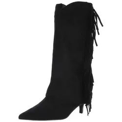 Ital-Design Fransige Damen Stiefeletten für Herbst und Winter Stiefel (90458170) Pfennig-/Stilettoabsatz Stiefel in Schwarz schwarz 38 EU