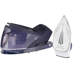 EMERIO Dampfbügelstation SG-123562, 5,5 bar, Keramiksohle, 2200 W, lila