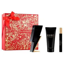 Carolina Herrera Duft-Set Bad Boy Edt Packung mit 100 ml und Geschenk