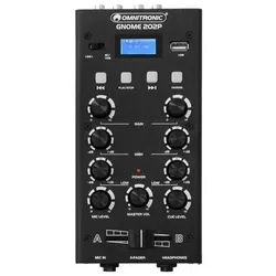 Omnitronic Mischpult, (GNOME-202P Black, DJ-Mixer, Mini DJ-Mixer), GNOME-202P Black - DJ Mixer