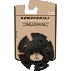 Komperdell Eisflankenteller Winter Extragroß black (925)