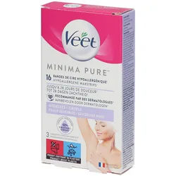 Veet MinimaTM Easy-GelTM Wachsstreifen Achselhöhlen - Hypoallergen