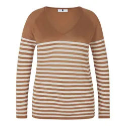 Le pull Anna Aura marron