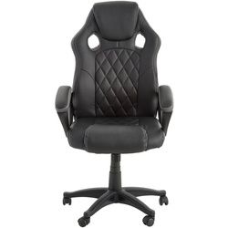 Xora Gamingstuhl , Schwarz , Kunststoff, Textil , Drehkreuz , 63x113-122x70 cm , Büromöbel, Bürostühle, Gaming-Sessel