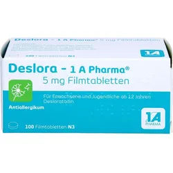 DESLORA-1A Pharma 5 mg Filmtabletten 100 St.
