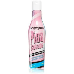 Oranjito Pina Colada Accelerator Sonnenschutzmilch für die Sonnenbank mit Bio-Inhaltsstoffen und Bräunungsbeschleuniger 200 ml