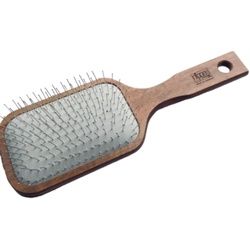nippes Solingen Stahlstift-Pneumatik-Haarbürste, extra breit, Buche 1 St Unisex