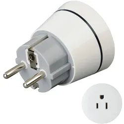 Hama Reiseadapter Typ A/B, 3-polig, für USA/Kanada