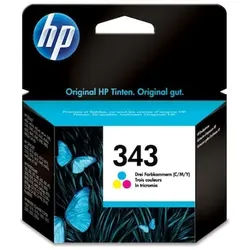 HP C8766EE Original Druckerpatrone 343 dreifarbig (cyan, magenta, gelb)