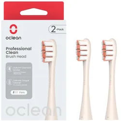 Oclean Bürstenkopf Prof. Clean - Gold, 2er Pack 2 St gold