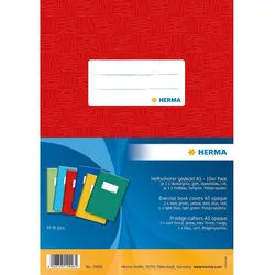 Herma Heftschoner PP gedeckt A5 10er-Sortierung
