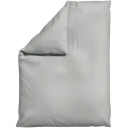 Schlafgut Bettdeckenbezug , Hellgrau , Textil , Uni , 155x220 cm , Textiles Vertrauen - Oeko-Tex®, AZO-frei, Bsci, Oeko-Tex® Standard 100, Oeko-Tex® Made IN Green , pflegeleicht, atmungsaktiv, bügelleicht, schadstoffgeprüft, weiche und anschmiegsame Oberfläche, bio , Heimtextilien, Bettwäsche & Leintücher, Bettwäsche, Jersey-bettwäsche
