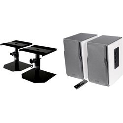 Edifier R1380T Lautsprechersystem in Weiß Stativ Set