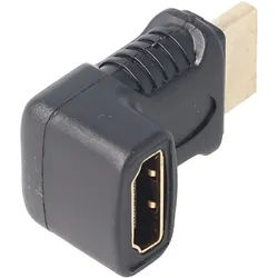 HDMI/HDMI Winkeladapter HDMITM A-Stecker auf HDMITM A-Buchse