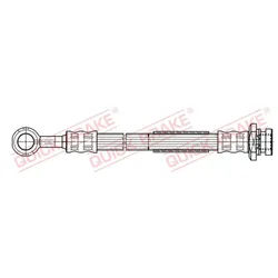 QUICK BRAKE Bremsschlauch 50310 für SUZUKI