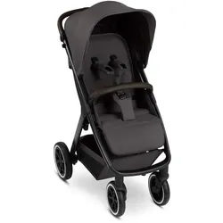 ABC Design Buggy , Dunkelgrau , Textil , 55.5x111x79.5 cm , EN 1888 , Feststellbremse, Fußstütze abklappbar, Federung, kugelgelagerte Räder, 5-Punkte-Gurt, für Babyschale geeignet, Griff in Lederoptik, Transportsicherung, mit Tragegriff, Einhand-Faltmechanismus , Baby on Tour, Kinderwagen, Buggys