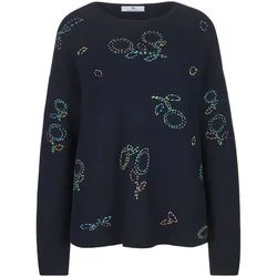 Le pull 100% coton Peter Hahn bleu