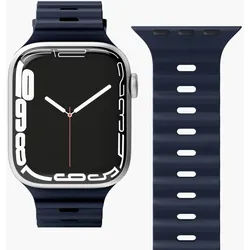 Vonmählen Wave Band, Band, Smartwatch, Blau, Apple, Apple Watch 38 mm | 40 mm