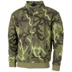 MFH Sweatjacke Sweatjacke Tactical mit Kopfhöhrerausgang M