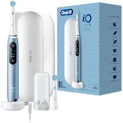 Oral-B - Elektrische Zahnbürste 'iO Series 9 + Lade-Reiseetui & Tasche' in Blau 1 St