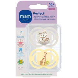 MAM Perfect Schnuller Silikon Unisex 16m+