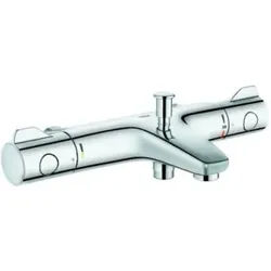 Grohe Wannen-Thermostat Grohtherm 800 chrom, DN 15, Wandmontage