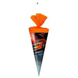 Livepac Office Schultüte Schultüte / Zuckertüte / Länge: 25cm / rund / "CityCar"