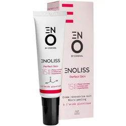 Enoliss Perfect Skin 15 Aha, Erneuernde Emulsion für die Nacht Mikro-Peeling mit Glykolsäure,