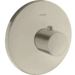 hansgrohe Fertigset Axor Uno Highflow UP-Thermostat, brushed nickel