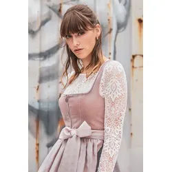 MarJo Dirndl Cord Dirndl 2tlg. - MARILENA - altrosa/mauve/puder rosa 38
