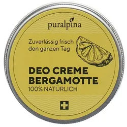 Puralpina Deodorant-Creme mit Bergamotte