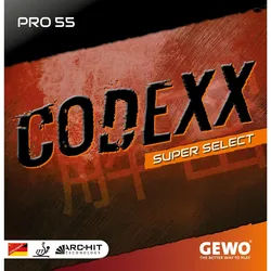 Gewo Belag Codexx Pro 55 SuperSelect schwarz MAX