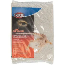 TRIXIE Basissand für Wüstenterrarien, 5 kg, weiß