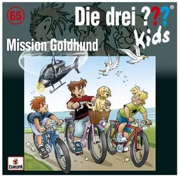 United Soft Media Hörspiel Die drei ??? Kids 65: Mission Goldhund