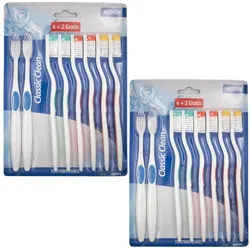 Osma Zahnbürste 16x Zahnbürste Handzahnbürste Reisezahnbürste Zähne Putzen Bürste, Zähne, Putzen, Bürste, Medium, Set