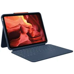 Logitech Rugged Combo 4 - Tastatur und Foliohülle - Apple Smart connector - QWER