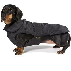 Fashion Dog Hundemantel speziell für Dackel - Schwarz 43 cm 1 St