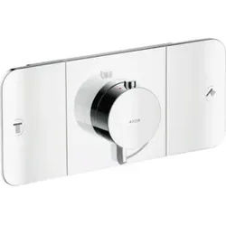 hansgrohe Fertigmontageset Axor One UP-Thermostat., 2 Verbr., Edelstahl-Optik