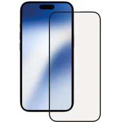63882 Klare Bildschirmschutzfolie Glas 9H für Apple iPhone 15 Stoßfest, Schmutzabweisend, Schlagfest, Kratzresistent