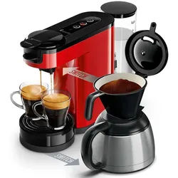 Philips Filterkaffeemaschine schwarz