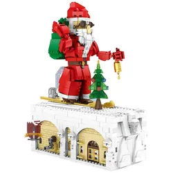 Reobrix 66001 - Weihnachtsmann (Reobrix) Spielbausteine, (1039 St)